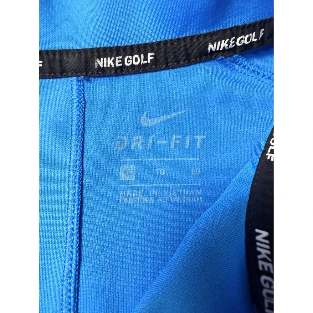 Nike Golf Dri-FIT Polo Shirt Womens XL Blue Short Sleeve‎ AA3334-406